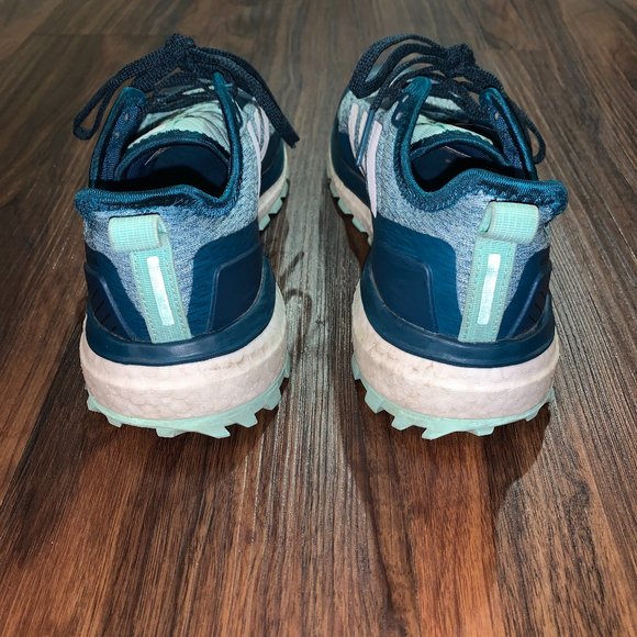 Blue adidas running shoes - Picture 5 of 6